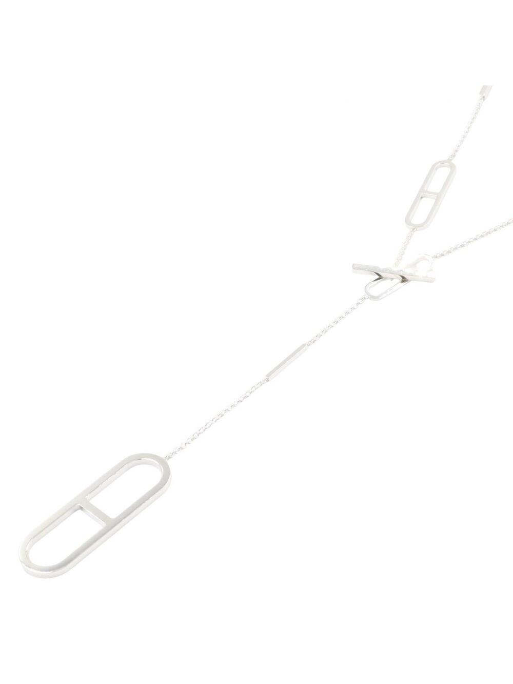 Hermes Ever Chaine Dancre Long Necklace #340526H14B